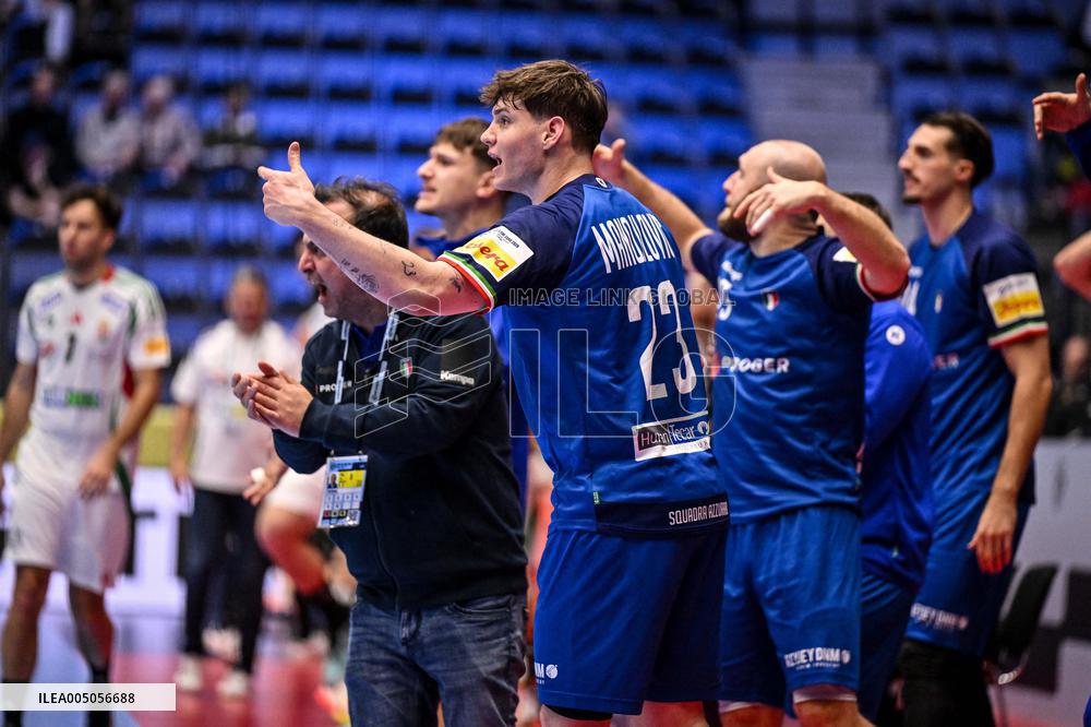ALTRO - Pallamano - Men's EHF Euro 2026 - Italy vs Hungary
