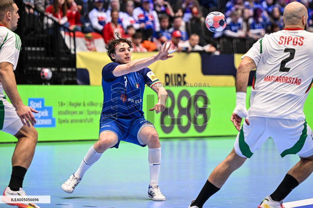 ALTRO - Pallamano - Men's EHF Euro 2026 - Italy vs Hungary