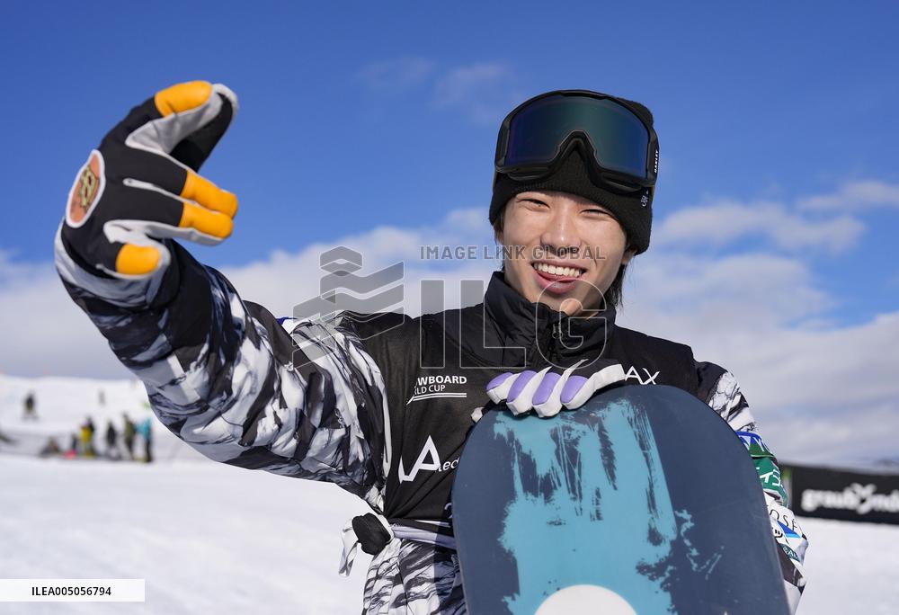 Snowboard: World Cup in Laax