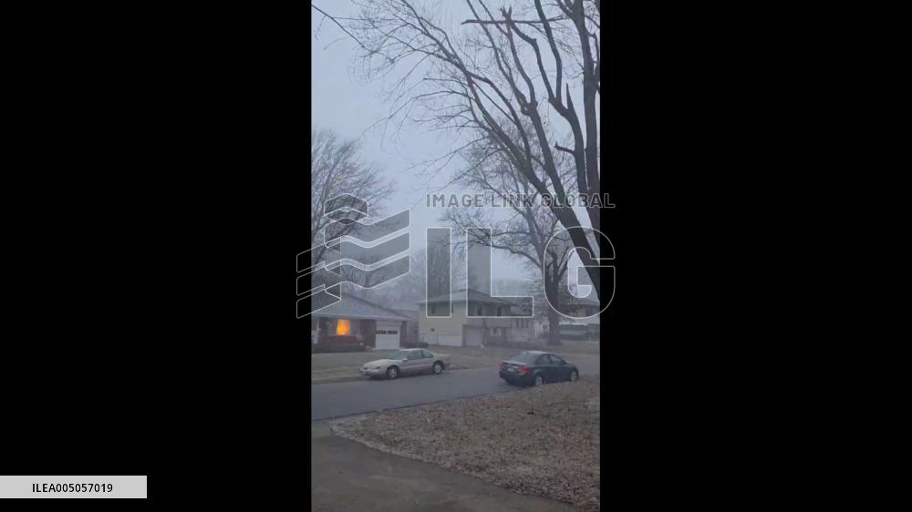 US: Snow Squall Warning Issued for Kansas City Area