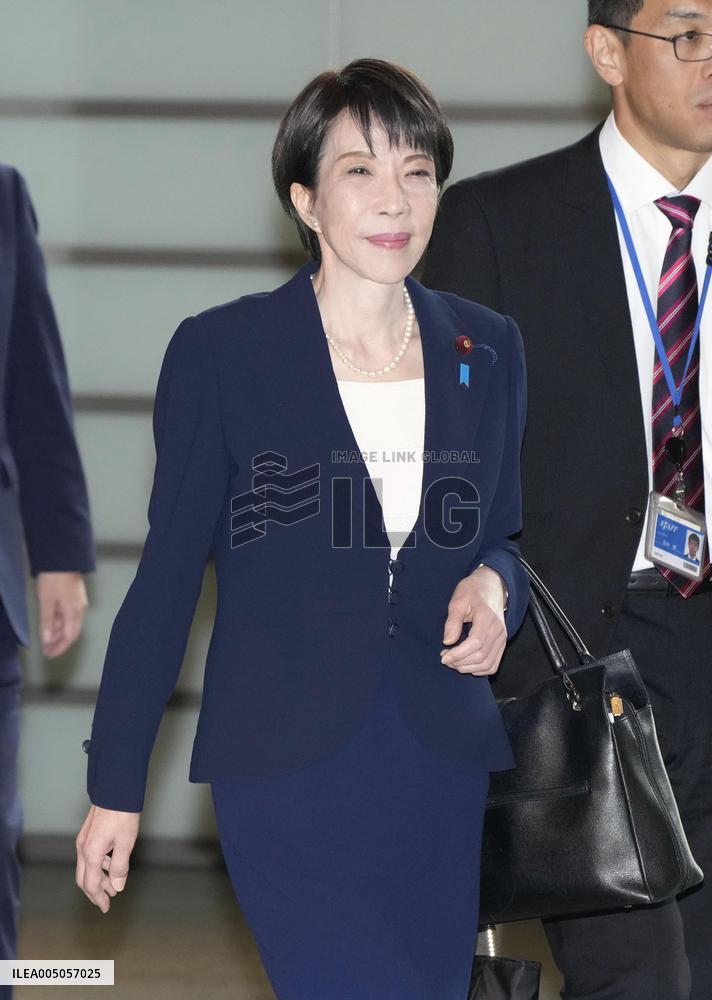 Japan PM Takaichi