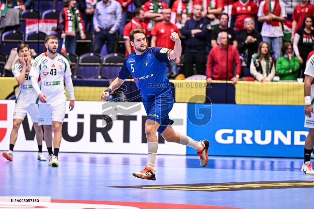 ALTRO - Pallamano - Men's EHF Euro 2026 - Italy vs Hungary