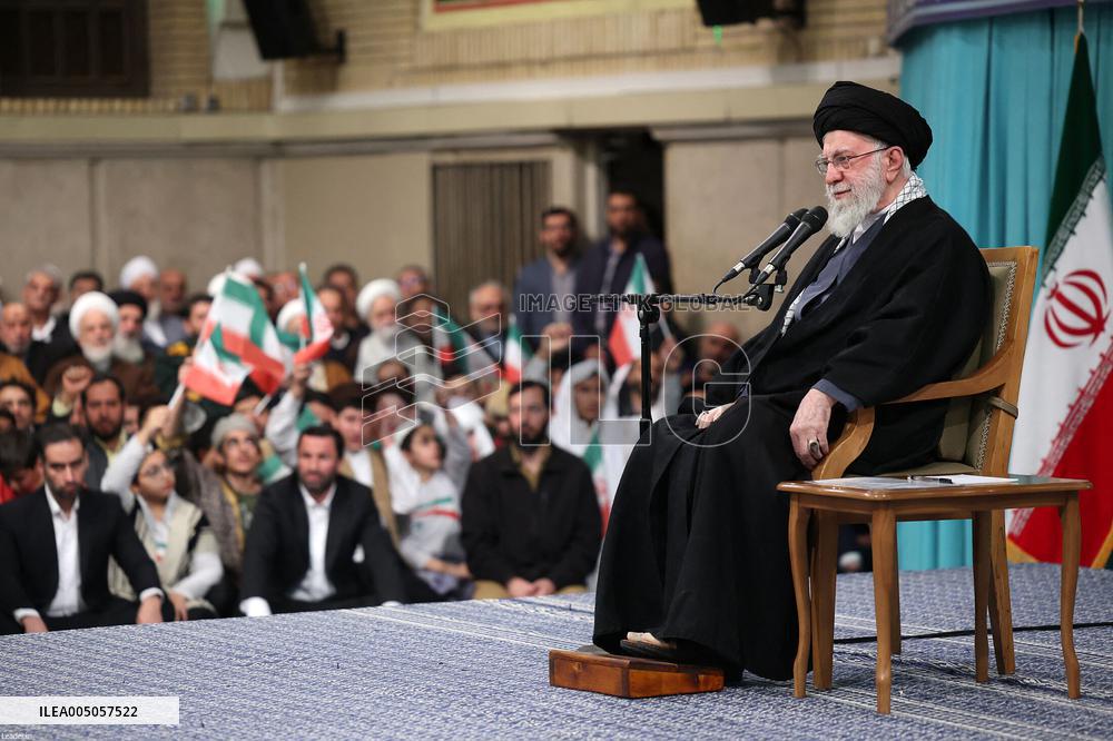Supreme Leader Ayatollah Ali Khamenei Meeting - Tehran