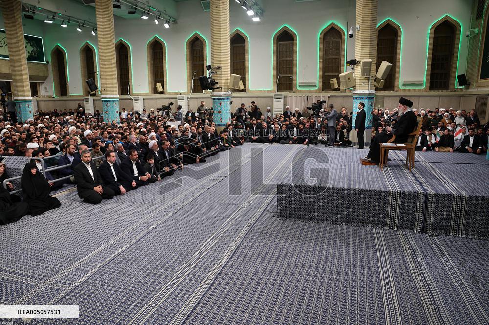 Supreme Leader Ayatollah Ali Khamenei Meeting - Tehran