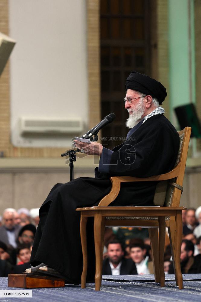 Supreme Leader Ayatollah Ali Khamenei Meeting - Tehran