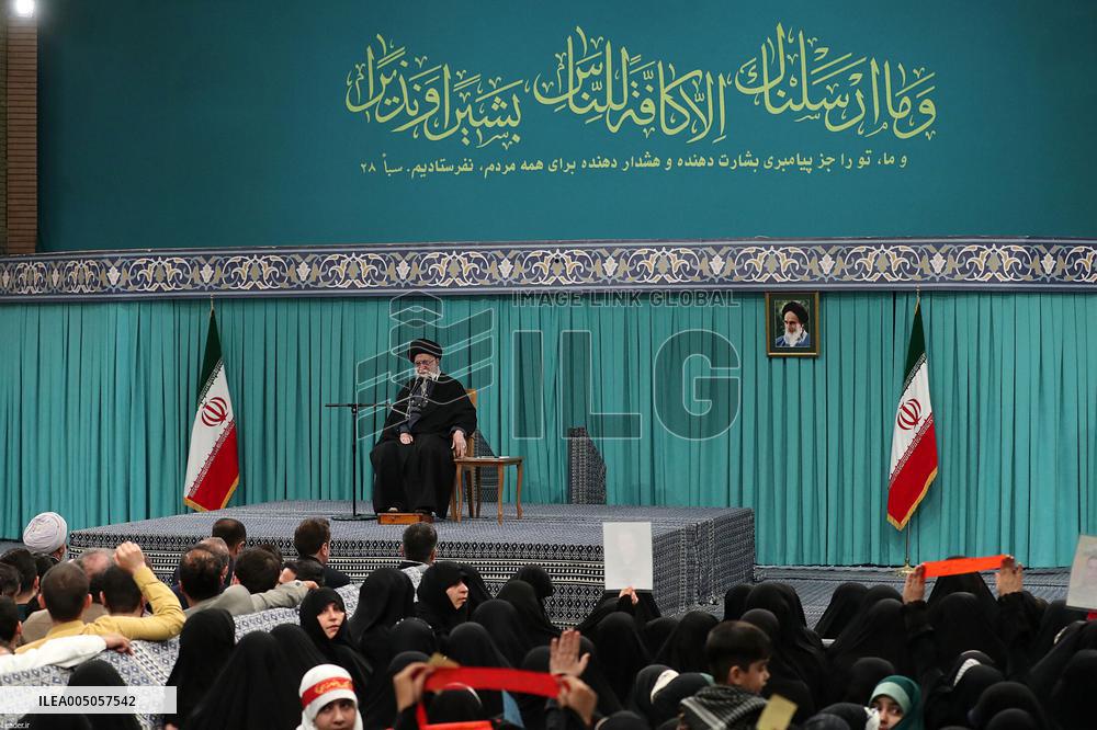 Supreme Leader Ayatollah Ali Khamenei Meeting - Tehran