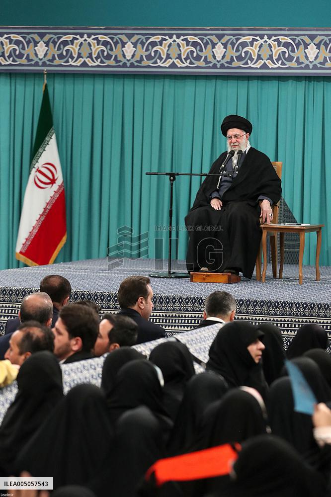 Supreme Leader Ayatollah Ali Khamenei Meeting - Tehran