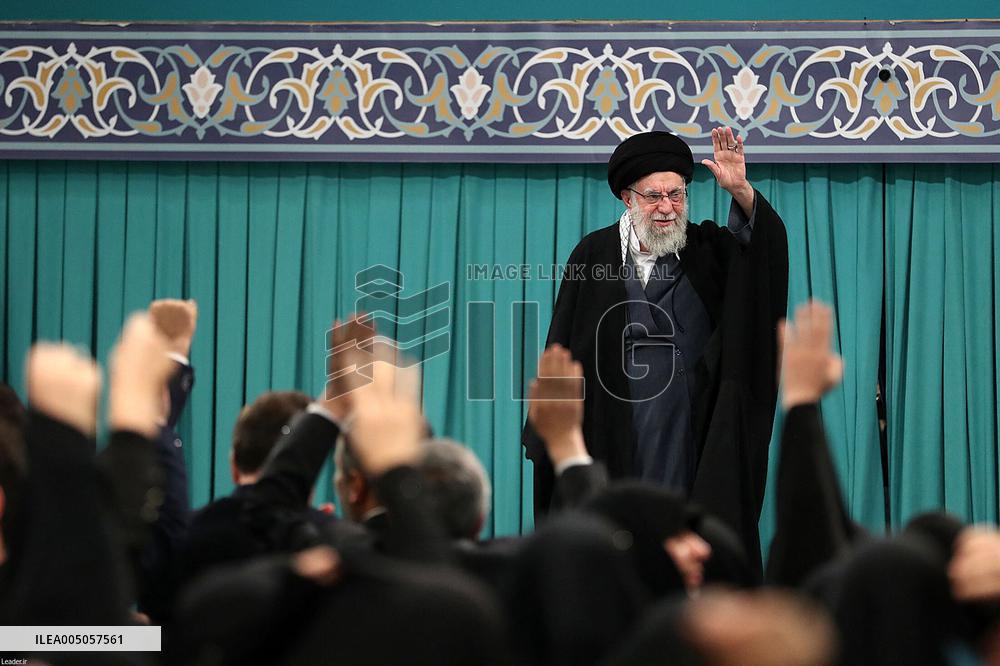 Supreme Leader Ayatollah Ali Khamenei Meeting - Tehran
