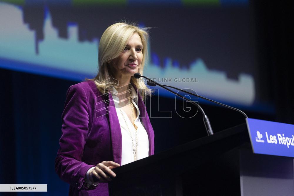 Rachida Dati Campaign Meeting at Mutualite - Paris