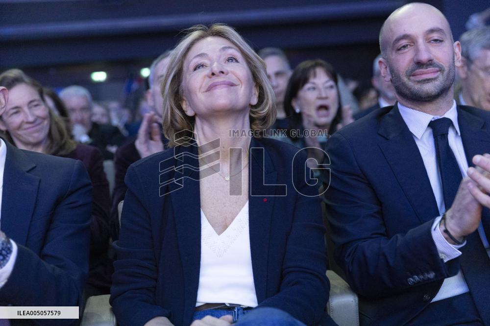 Rachida Dati Campaign Meeting at Mutualite - Paris