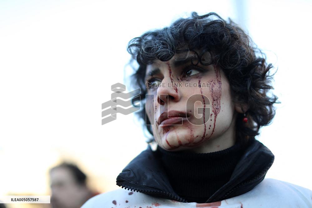 March For Iran Rally In Support Of The Iranian People - Paris