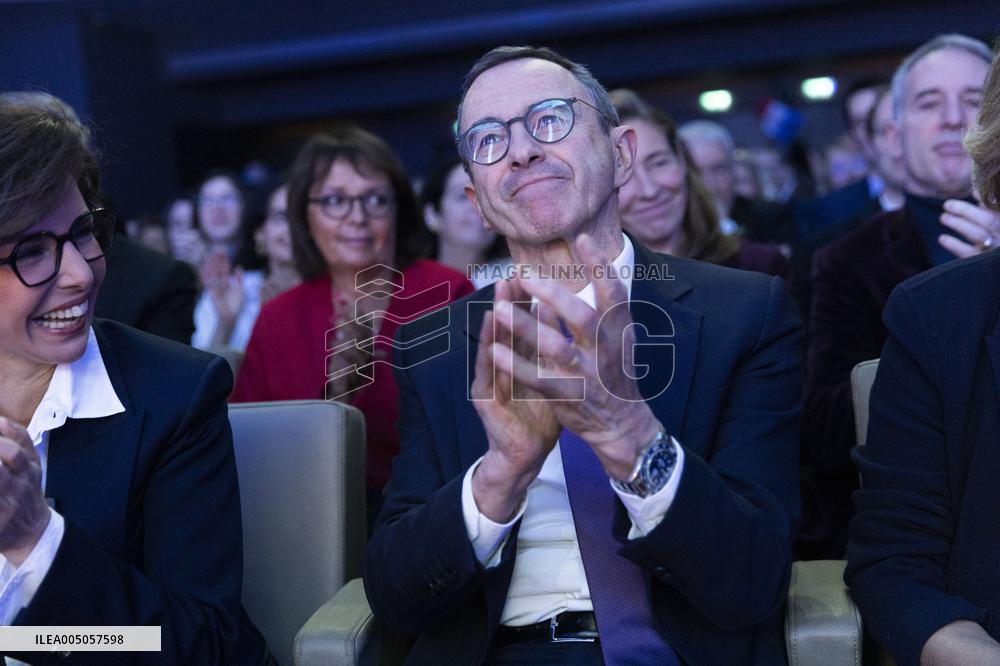 Rachida Dati Campaign Meeting at Mutualite - Paris