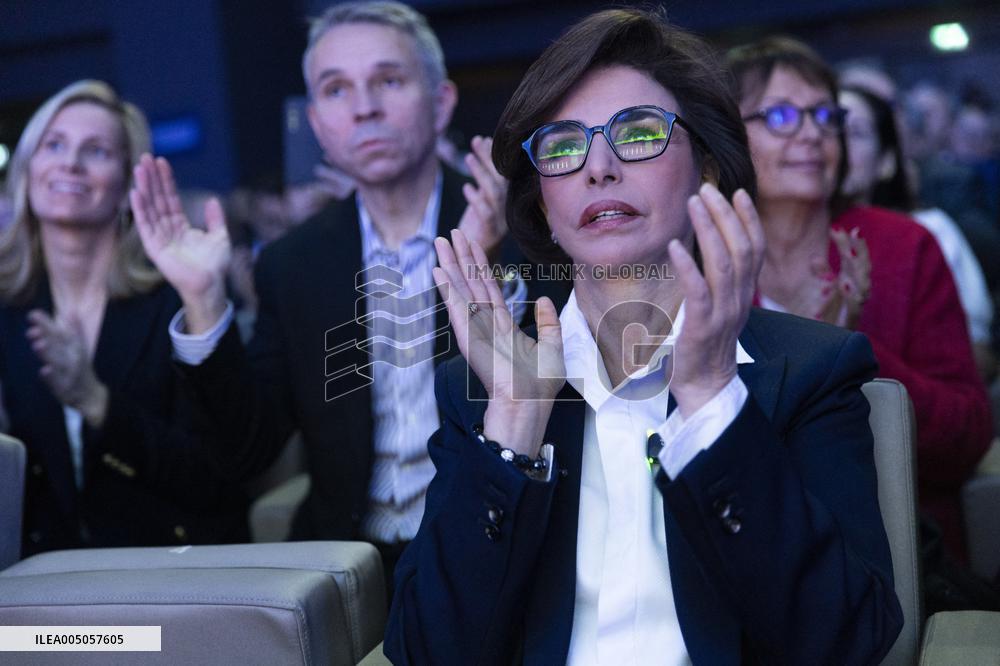 Rachida Dati Campaign Meeting at Mutualite - Paris