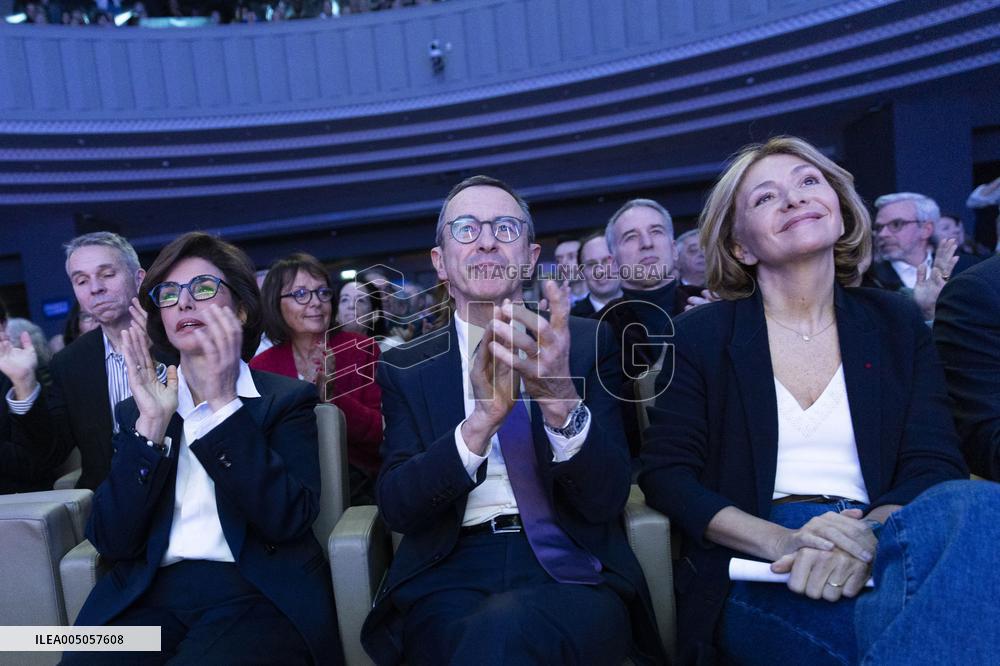 Rachida Dati Campaign Meeting at Mutualite - Paris