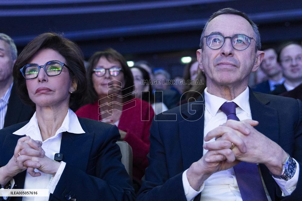 Rachida Dati Campaign Meeting at Mutualite - Paris