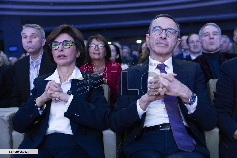 Rachida Dati Campaign Meeting at Mutualite - Paris