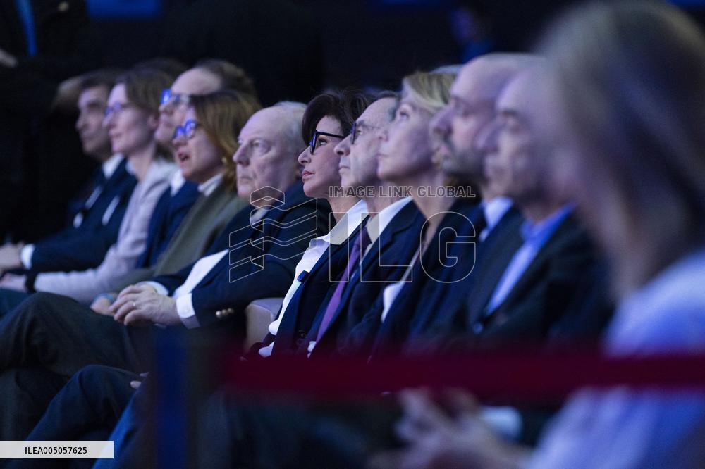 Rachida Dati Campaign Meeting at Mutualite - Paris