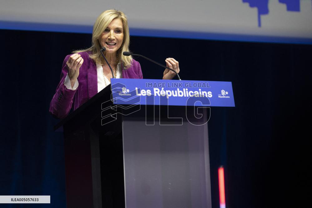 Rachida Dati Campaign Meeting at Mutualite - Paris