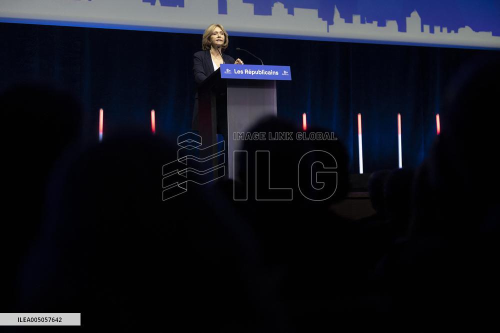 Rachida Dati Campaign Meeting at Mutualite - Paris