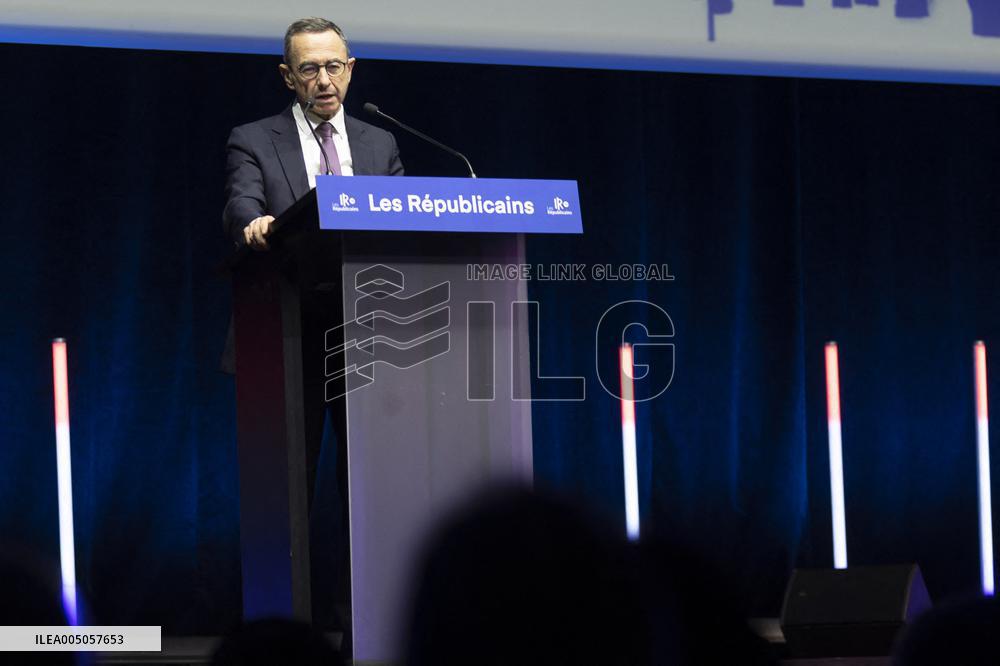 Rachida Dati Campaign Meeting at Mutualite - Paris
