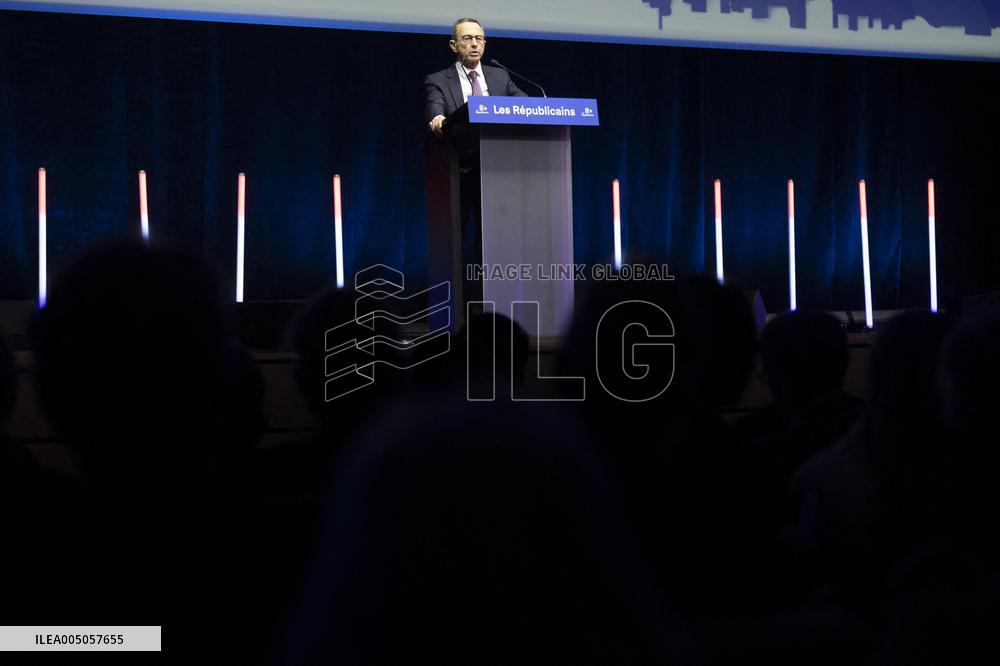 Rachida Dati Campaign Meeting at Mutualite - Paris