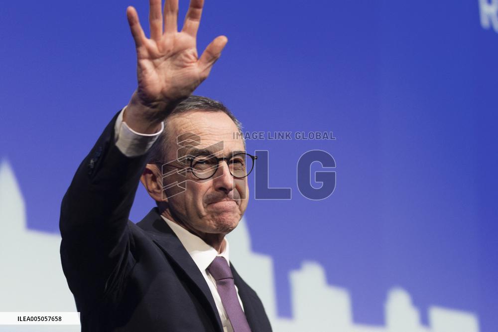 Rachida Dati Campaign Meeting at Mutualite - Paris