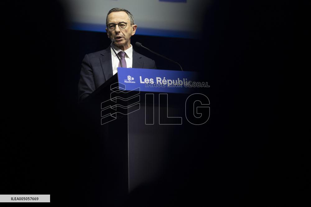 Rachida Dati Campaign Meeting at Mutualite - Paris