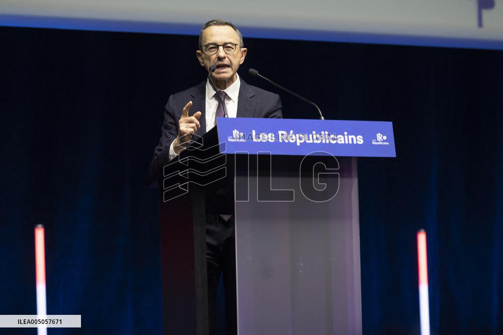 Rachida Dati Campaign Meeting at Mutualite - Paris