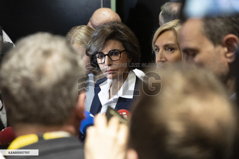 Rachida Dati Campaign Meeting at Mutualite - Paris