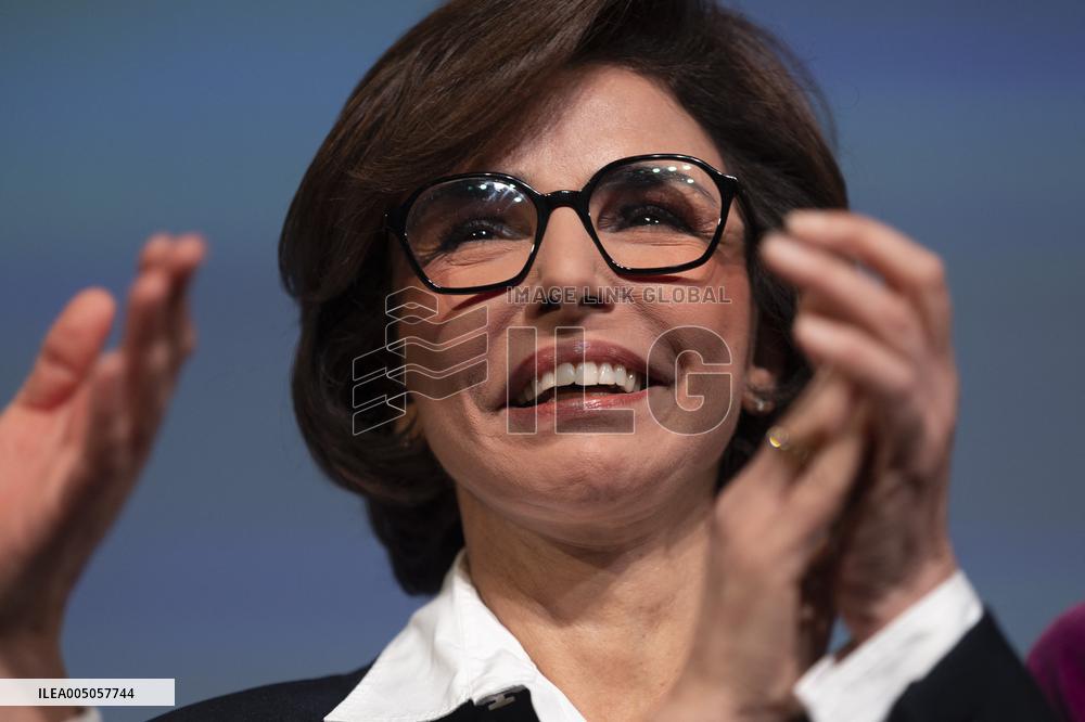 Rachida Dati Campaign Meeting at Mutualite - Paris