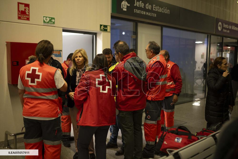 Deadly Train Collision In Southern Spain