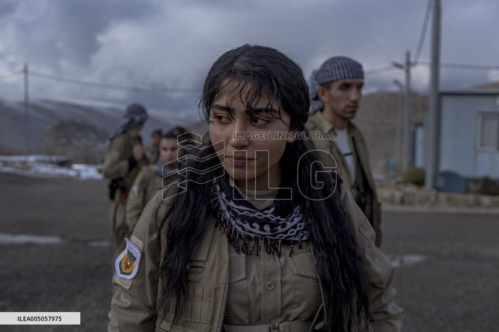 KDPI Military Drill Near Erbil - Iraq