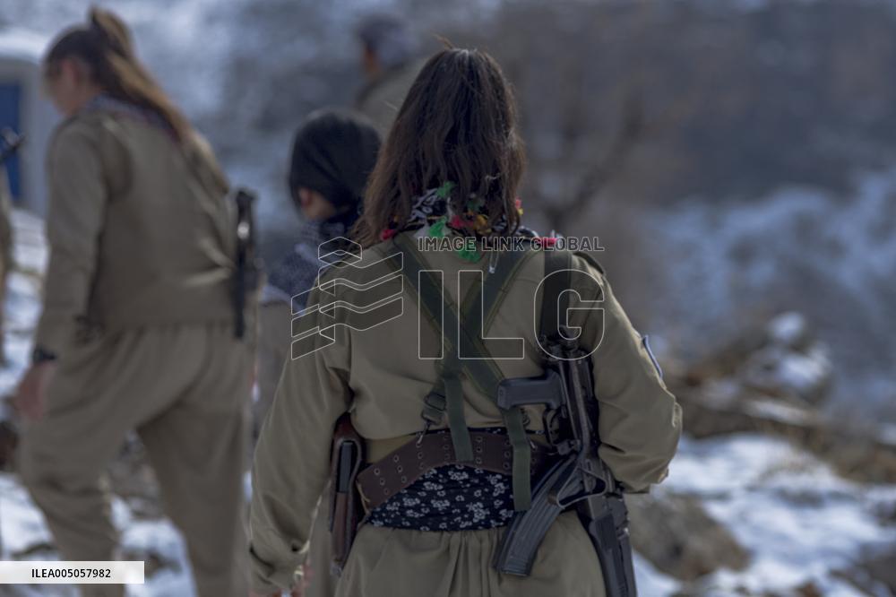 KDPI Military Drill Near Erbil - Iraq