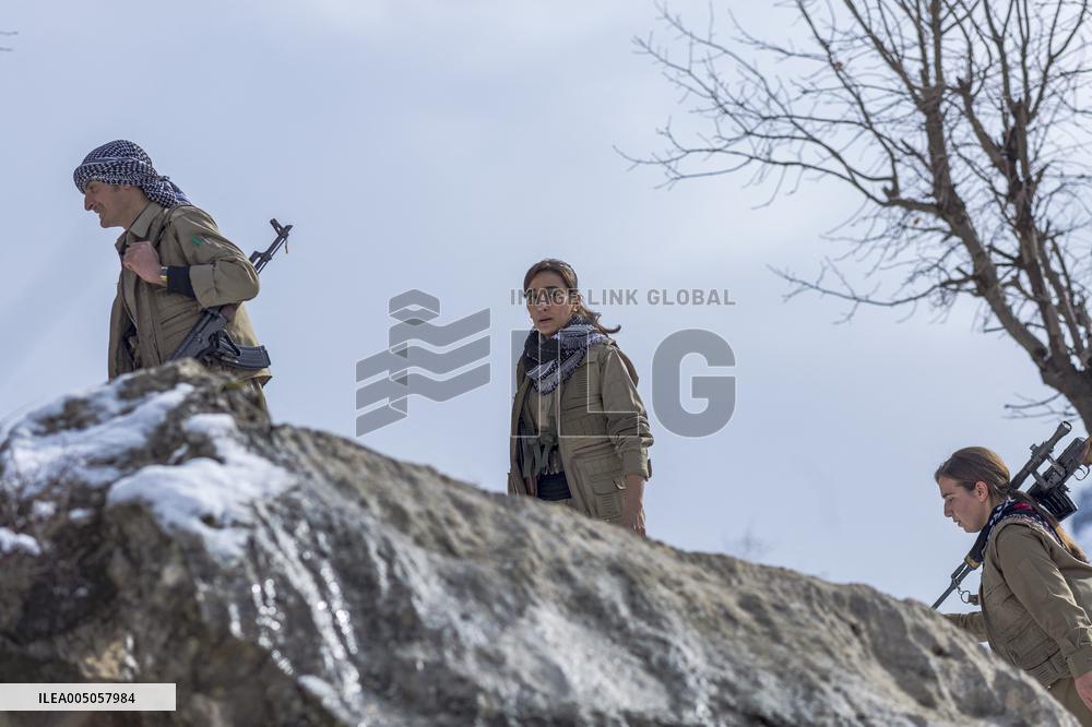 KDPI Military Drill Near Erbil - Iraq
