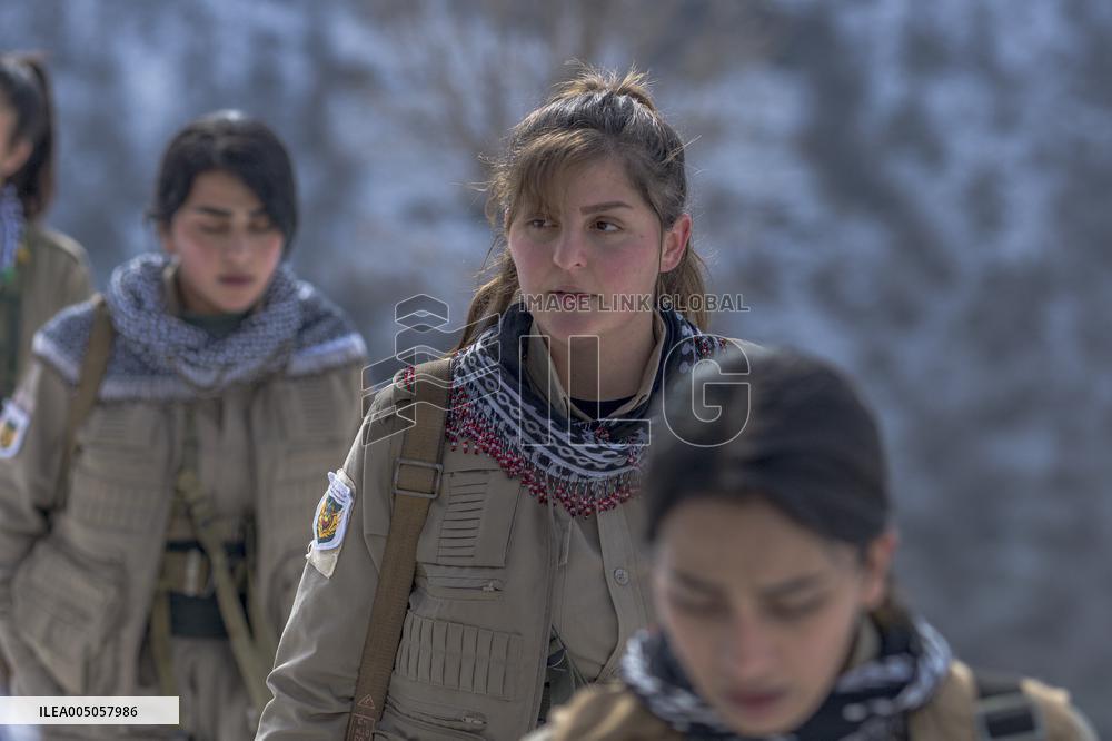 KDPI Military Drill Near Erbil - Iraq