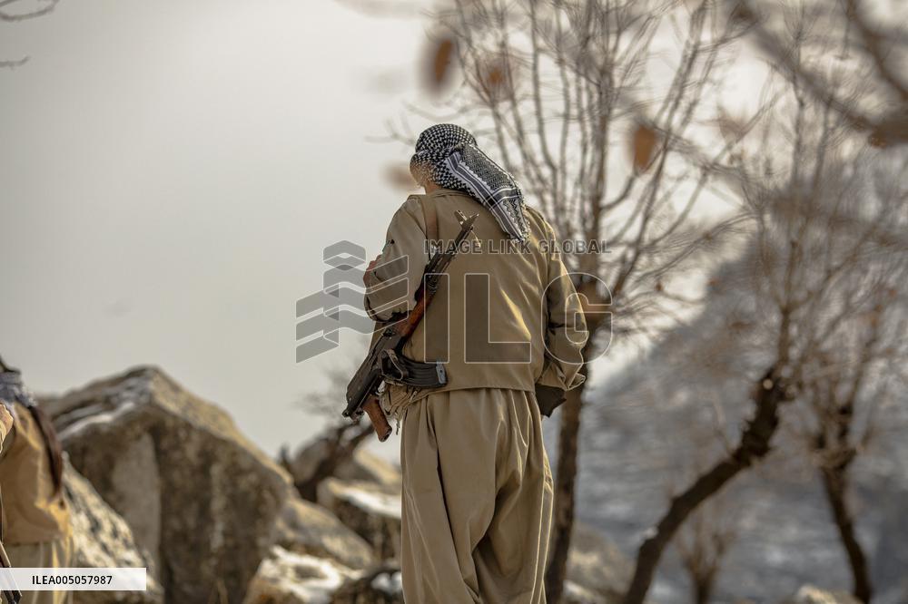 KDPI Military Drill Near Erbil - Iraq