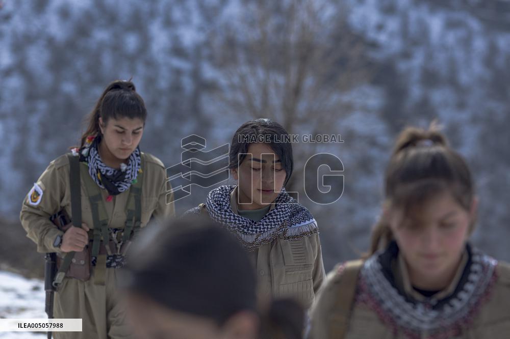KDPI Military Drill Near Erbil - Iraq