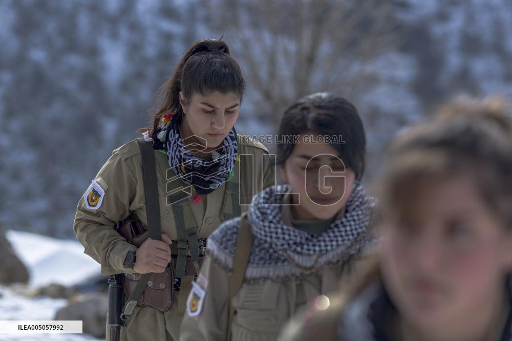 KDPI Military Drill Near Erbil - Iraq