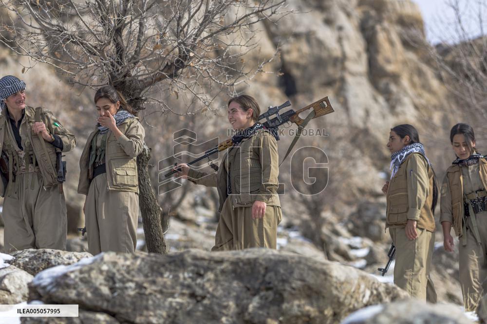 KDPI Military Drill Near Erbil - Iraq