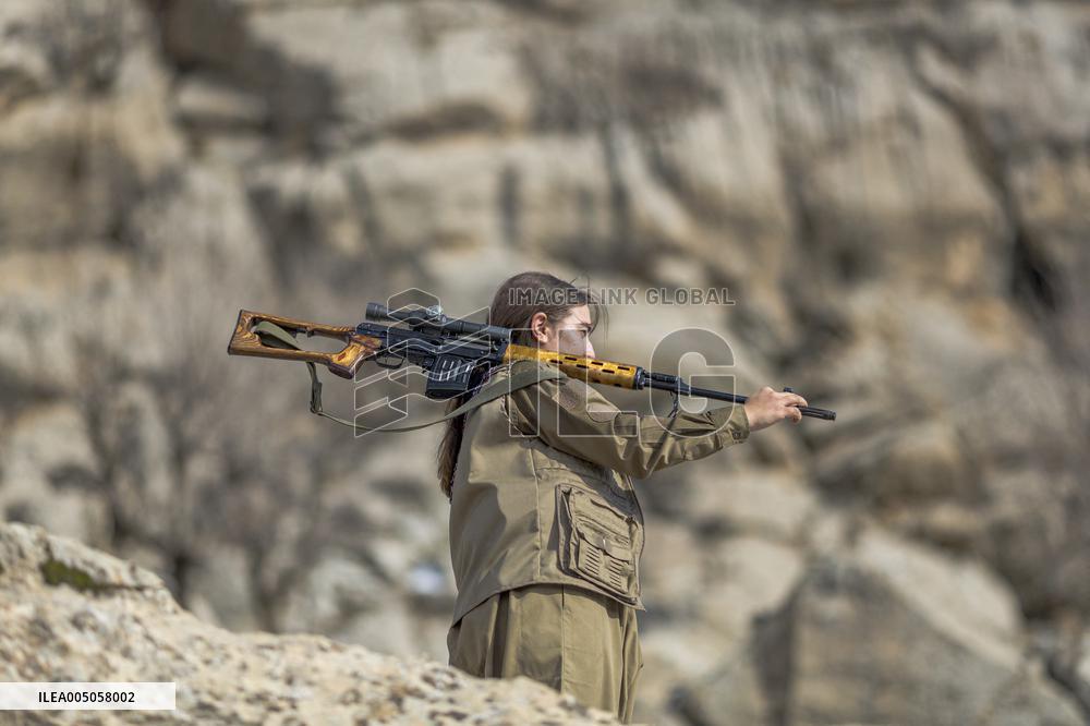 KDPI Military Drill Near Erbil - Iraq