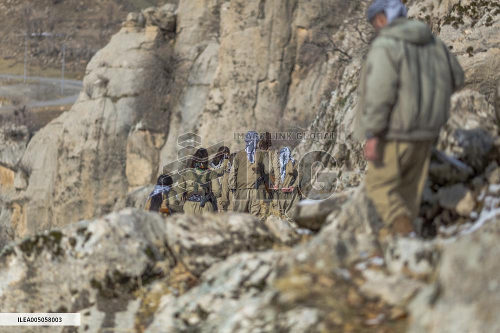 KDPI Military Drill Near Erbil - Iraq