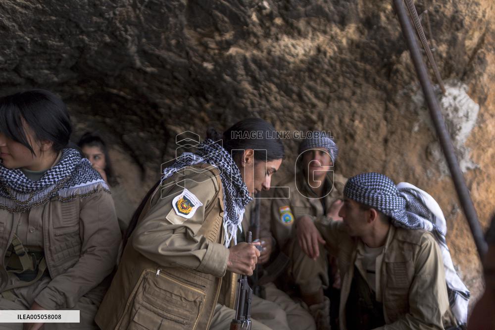 KDPI Military Drill Near Erbil - Iraq