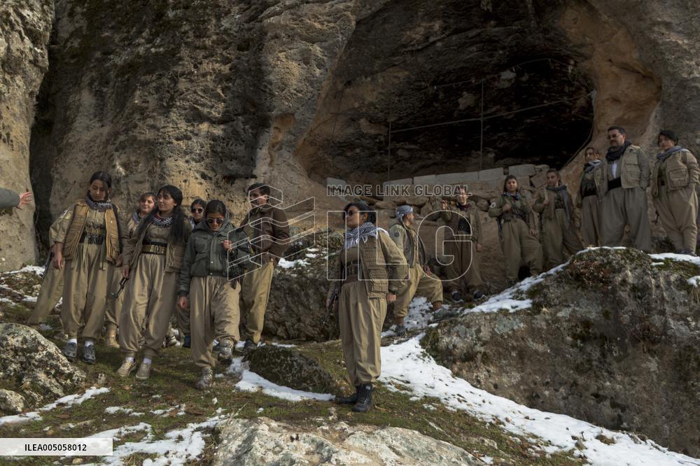 KDPI Military Drill Near Erbil - Iraq