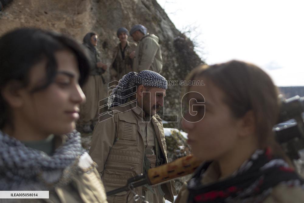 KDPI Military Drill Near Erbil - Iraq