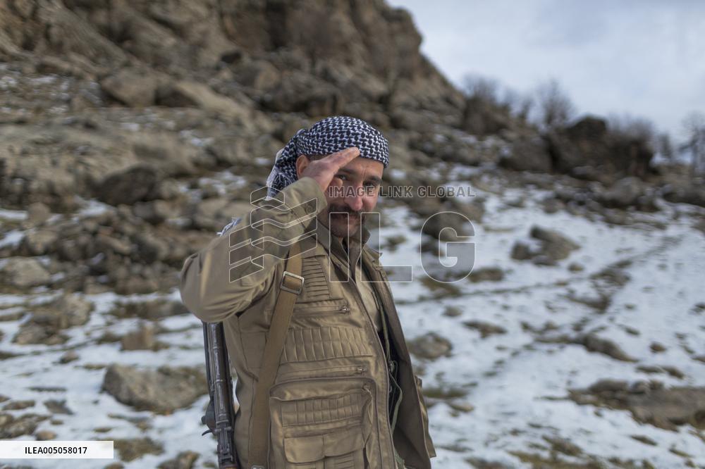 KDPI Military Drill Near Erbil - Iraq