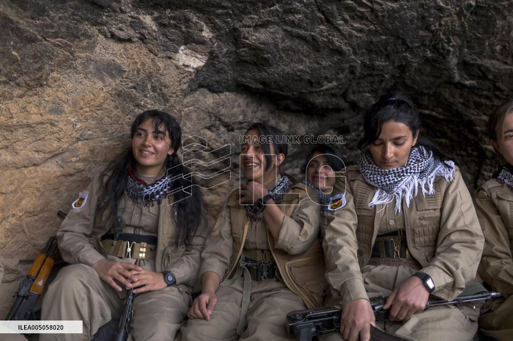 KDPI Military Drill Near Erbil - Iraq