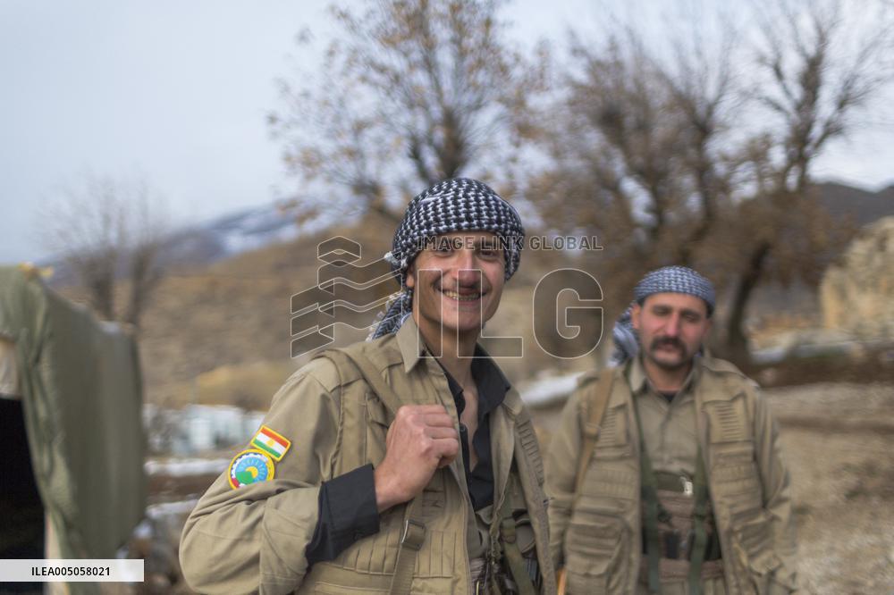 KDPI Military Drill Near Erbil - Iraq