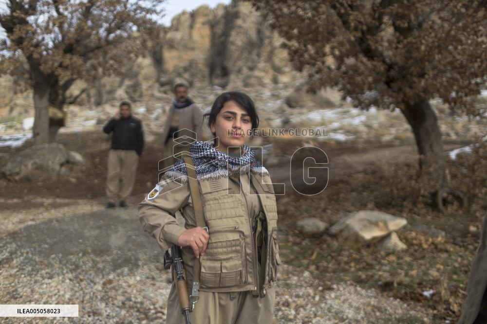 KDPI Military Drill Near Erbil - Iraq