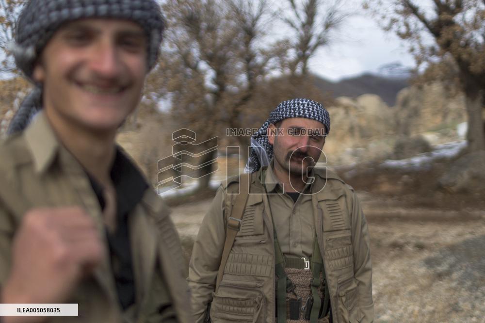 KDPI Military Drill Near Erbil - Iraq
