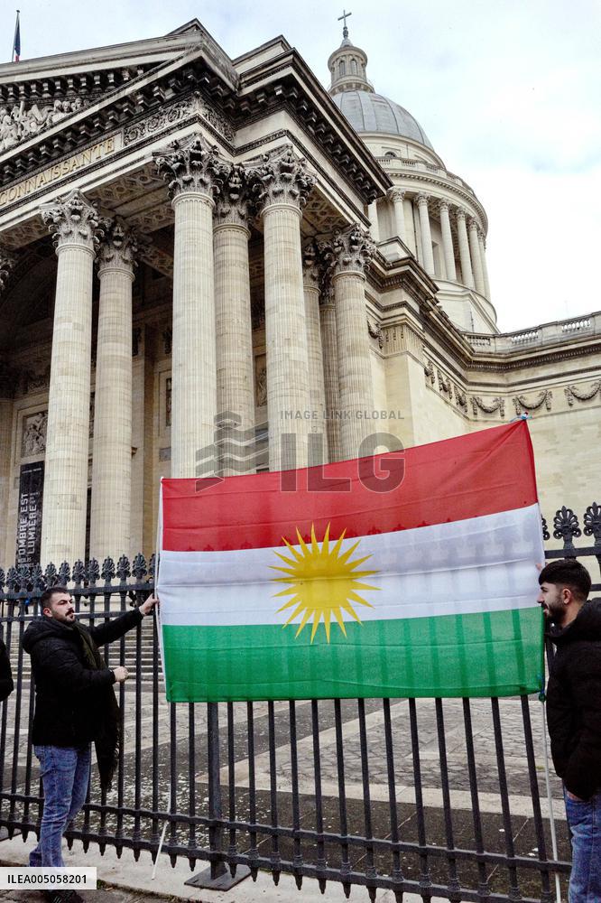 Demonstration Against Repression in Iran - Paris